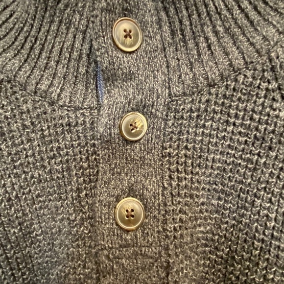 ORIGINAL Weatherproof 100% Cotton Grey Mixed Sweater Size L. Fits Small - Picture 3 of 11